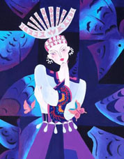 “艺术创未来”《色彩构成》《色彩风景》《基础图案》 指导教师:许舒婷